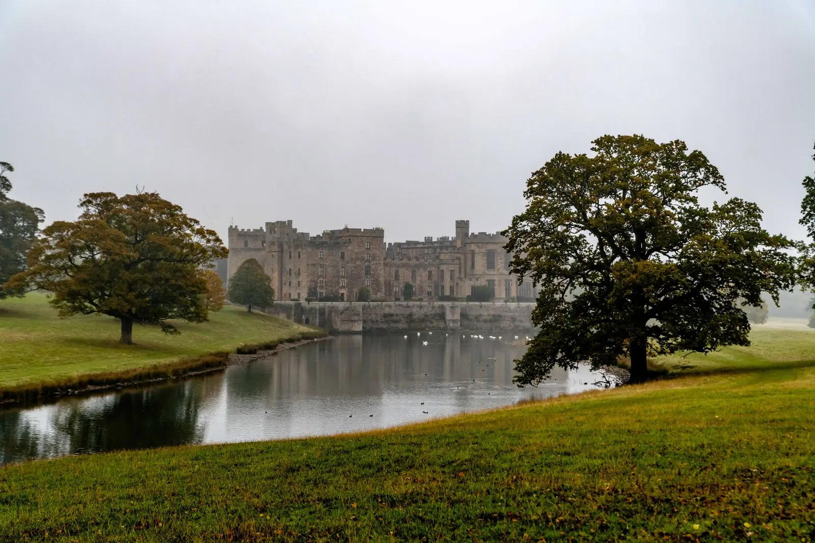 The lake at Raby Castle